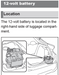 Toyota CHR Hybrid Auxiliary 12V Battery (2016-onwards) - Superstart Batteries
