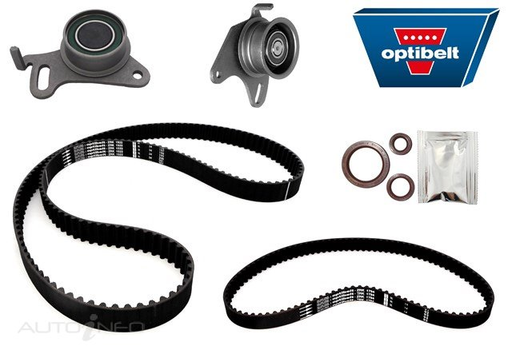 Optibelt Timing Kit for Hyundai H100 GL Manual GD27 D4BB 2.6L - Superstart Batteries