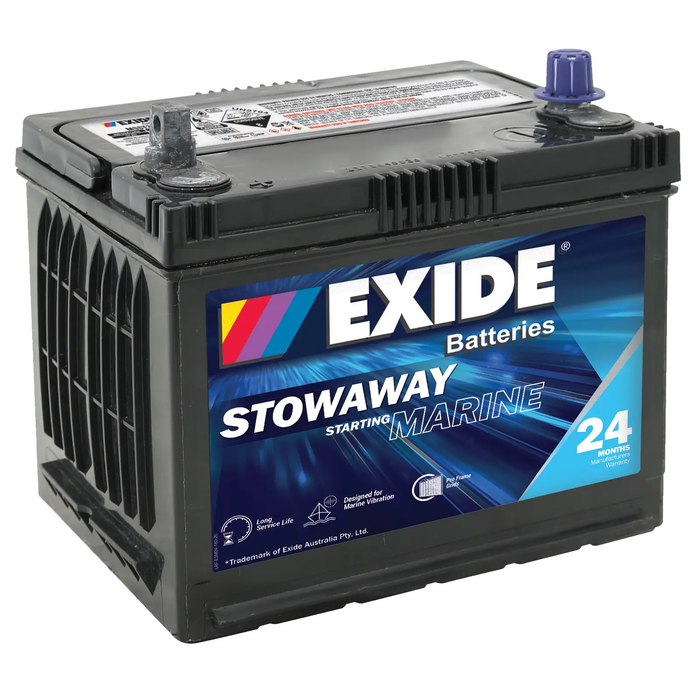 Exide Stowaway MSST22 12V 575CCA Marine Start Battery - Superstart Batteries