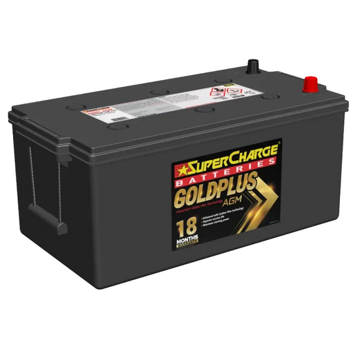 Supercharge Goldplus N200L-AGM N200L AGM Heavy Duty Commercial Battery - Superstart Batteries