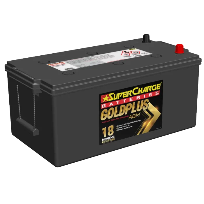 Supercharge Goldplus N200L-AGM N200L AGM Heavy Duty Commercial Battery - Superstart Batteries