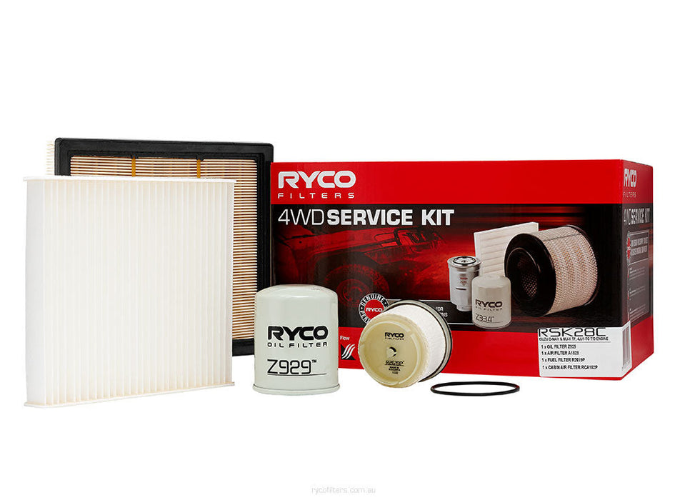 Ryco 4WD Service Kit RSK28C ISUZU D-MAX (07/12 – on), MU-X