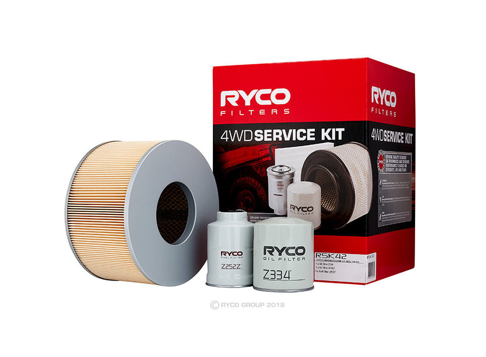 RYCO 4WD SERVICE KIT TOYOTA LANDCRUISER HDJ100R with 1HD-FTE ENGINES RSK42