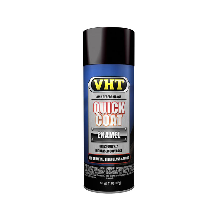 VHT Quick Coat Enamel Spray Paint Gloss Black 312g - SP504