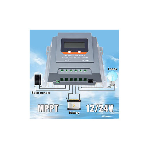 20A MPPT Solar Charge Controller MT2075 12v / 24v  Superstart Batteries.