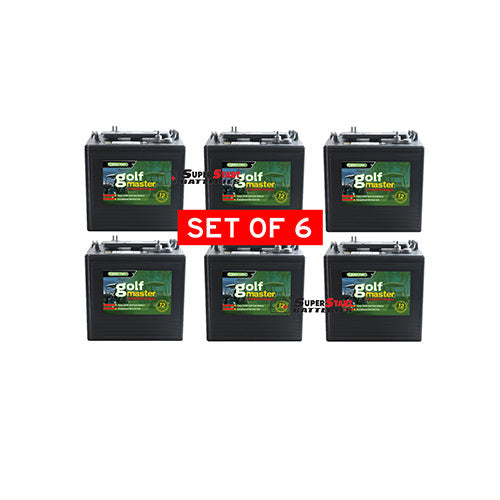 6x 6V Golf Cart Battery 225Ah T105 ReplacementSuperstart — Superstart Batteries
