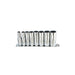 SP Tools SP20241 SP Tools S/SET RAILS 3/8 DR DEEP 8PCE 12 PT SAE  Superstart Batteries.