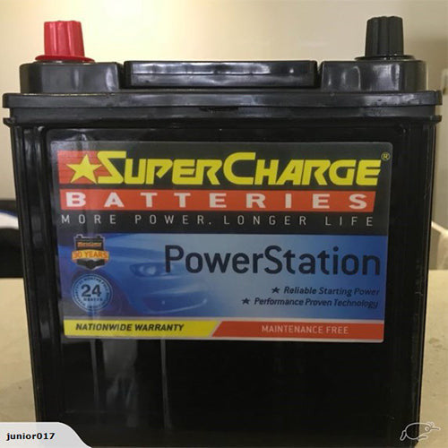 SUPERCHARGE NS40ZR BATTERY 300 CCA  (RIGHT OPTION)