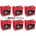 Set of 6 US125 XC2 6V 242AH Deep Cycle Batteries - Superstart Batteries