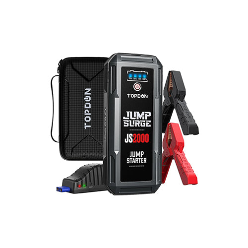Topdon JS2000 2000A Jump Starter 12V Power Bank  Superstart Batteries.