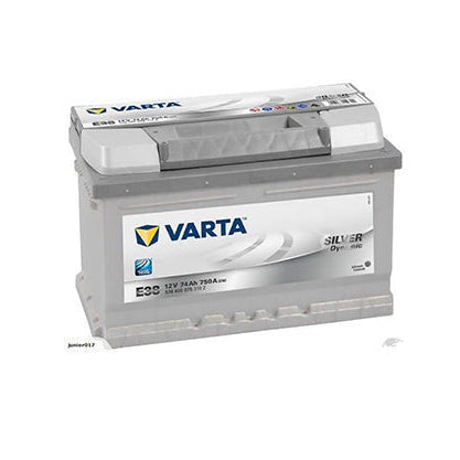 Varta E38 Battery - 750 CCA, Silver Dynamic, 74 Ah - Superstart Batteries