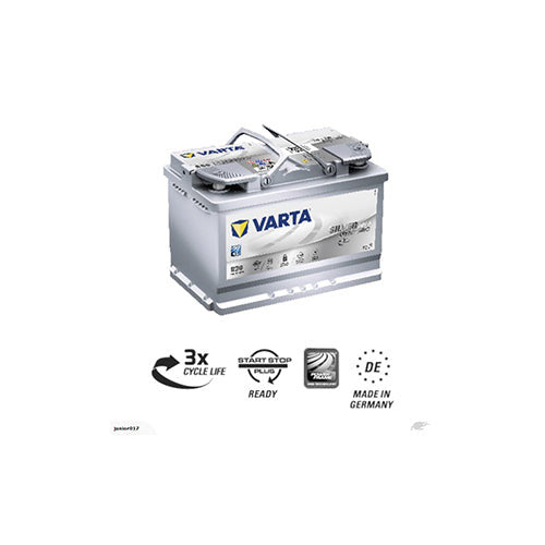 ▷ Varta E39 (A7)  Batería 70Ah start-stop AGM con envío gratis