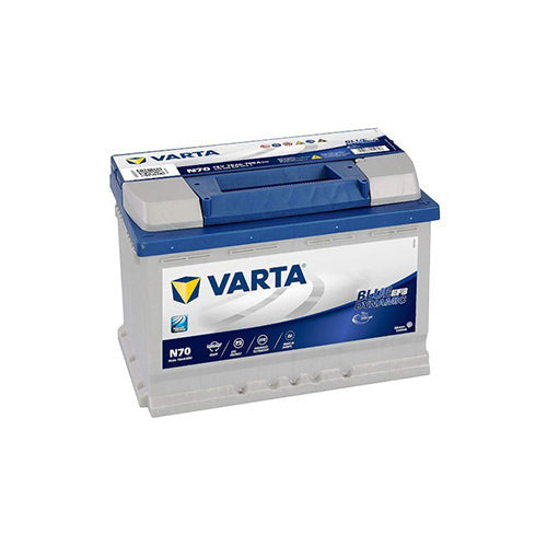 Varta N70 Blue Dynamic EFB 12V 760CCA Start Stop – 2yrs Warranty LN3 DIN65LH