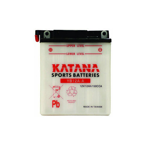 YB12A-A Katana Conventional Motorcycle Battery 12V 12AH 6 MONTHS WARRANTY