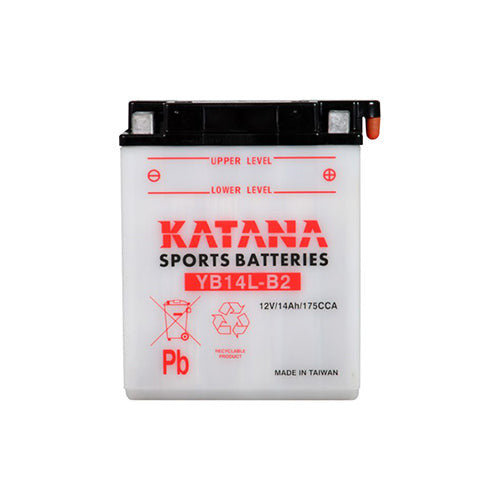 YB14L-B2 Katana Conventional Motorcycle Battery 12V 14AH 6 MONTHS WARRANTY