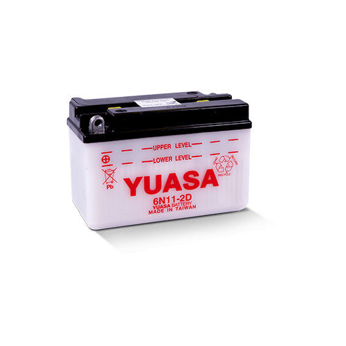 Yuasa 6N11-2D Motorcycle Battery 6v 11ah Katana